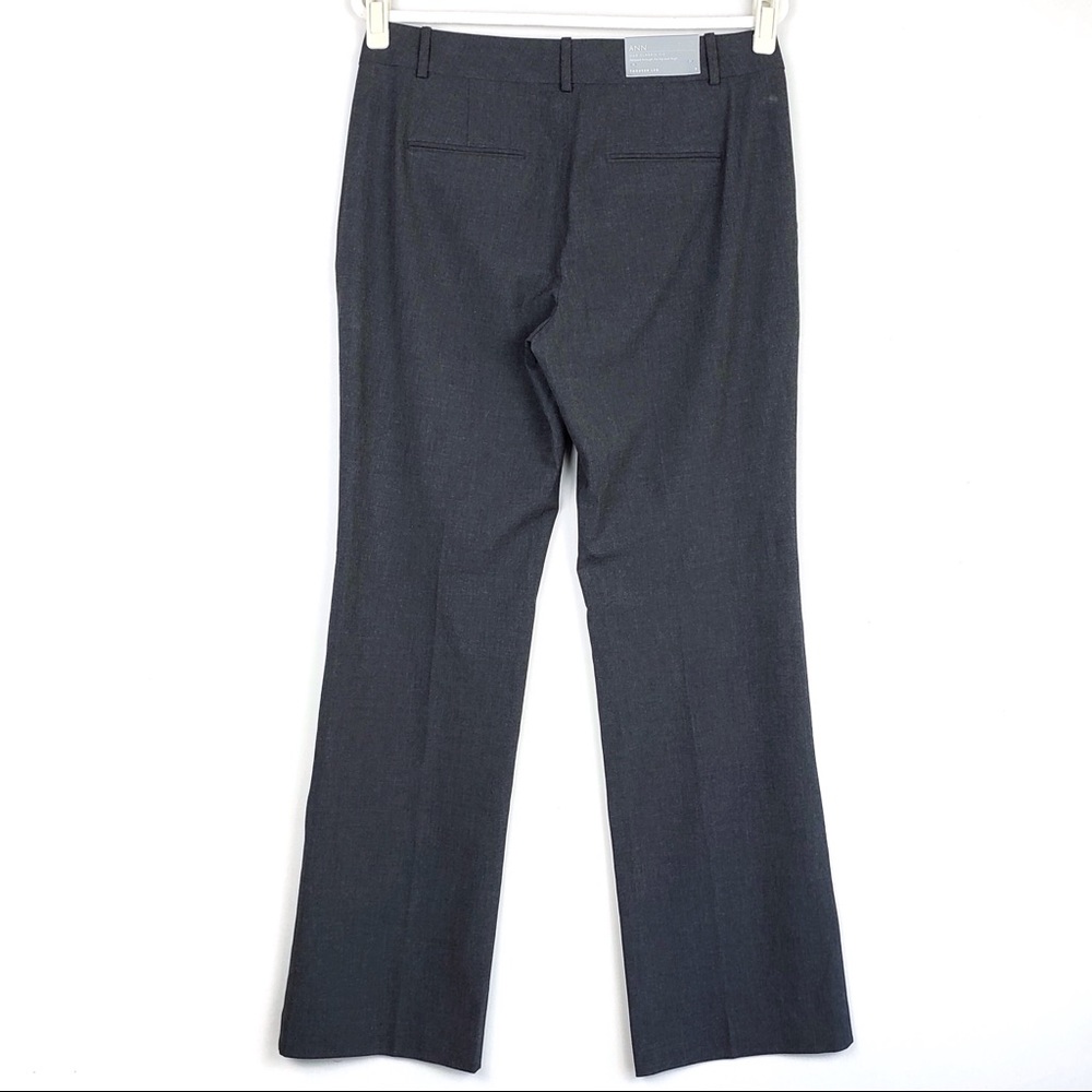 NWOT Ann Taylor Ann Classic Trouser Pants Charcoal - Picture 3 of 9